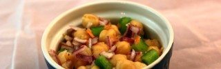 simple chickpea salad