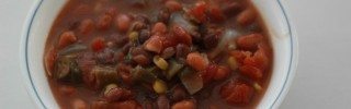 super easy vegetarian chili