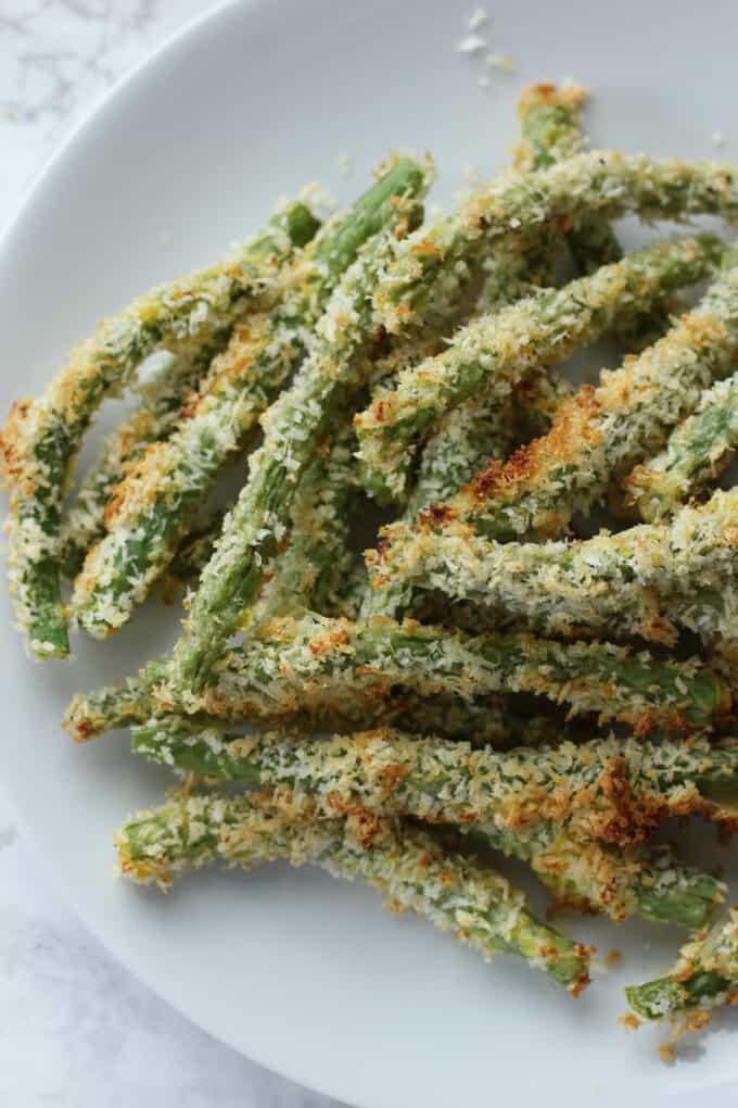 Crispy Oven-Baked Green Bean Fries - I Heart Vegetables