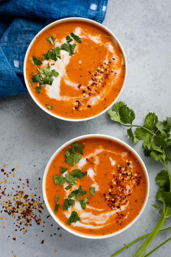 Carrot Ginger Soup - I Heart Vegetables