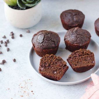 Chocolate Mocha Vegan Muffin Recipe
