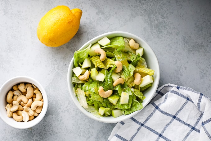 apple cashew salad