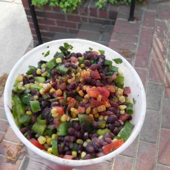 Vegan & Gluten Free Black Bean Salad