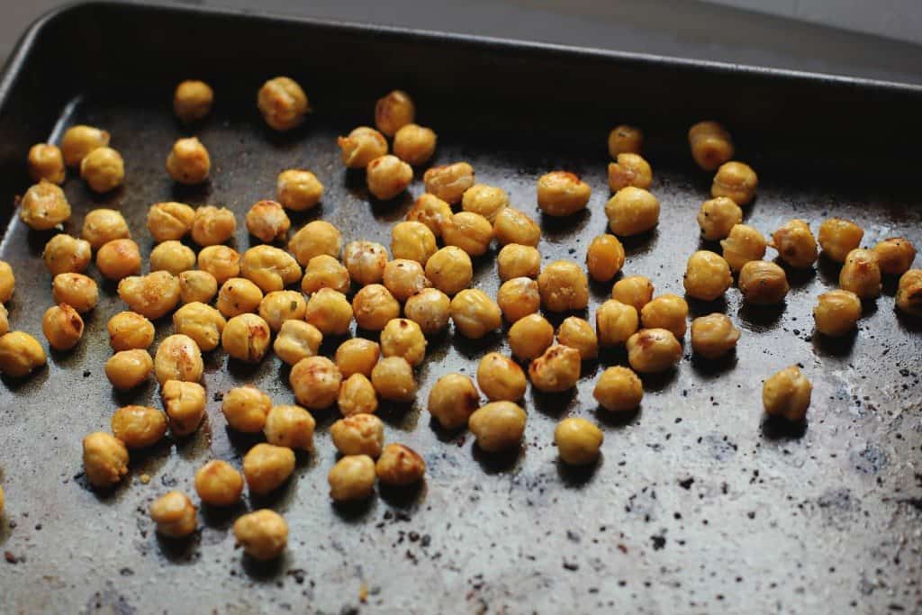 spicy roasted chickpea