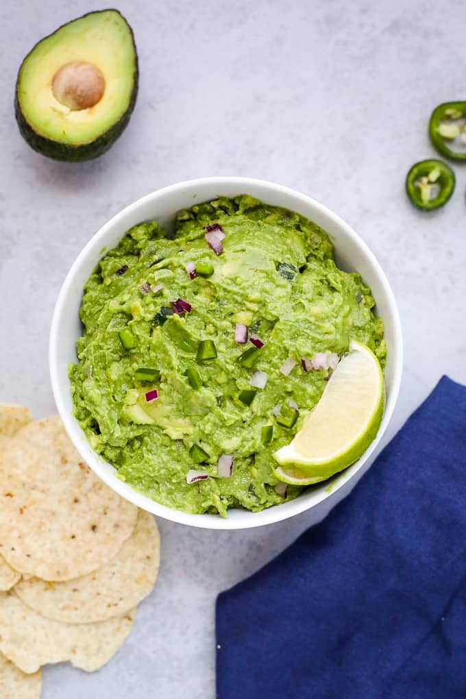 5 ingredient guacamole