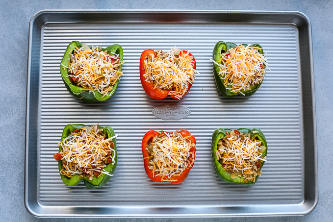 stuffed peppers with cheese