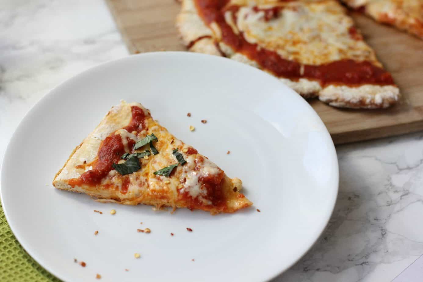 2 Ingredient Pizza Dough Cast Iron Skillet Pizza - Sweet Savant