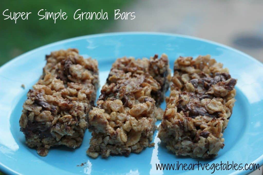 Super Simple Granola Bars from I Heart Vegetables