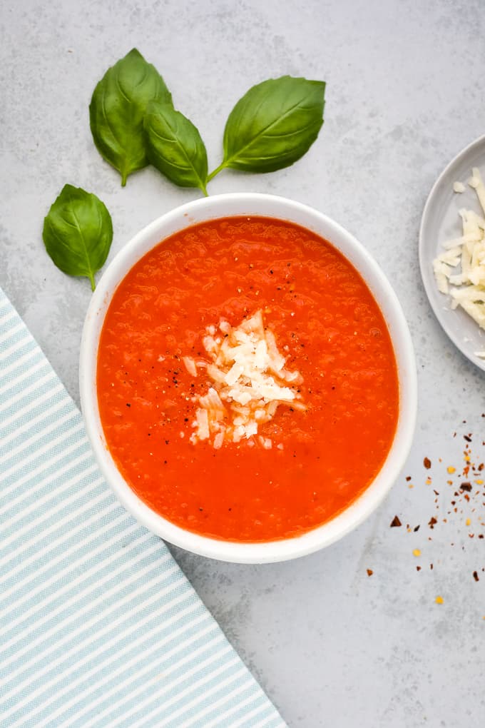 parmesan tomato soup