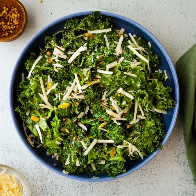 Warm Kale Salad - I Heart Vegetables