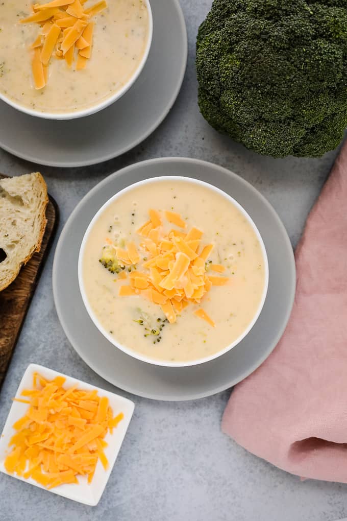 broccoli cheddar soup