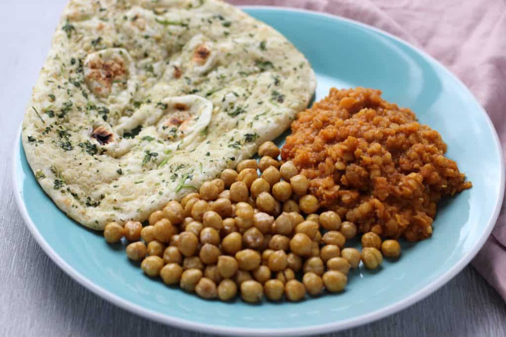 Indian Food on a plate