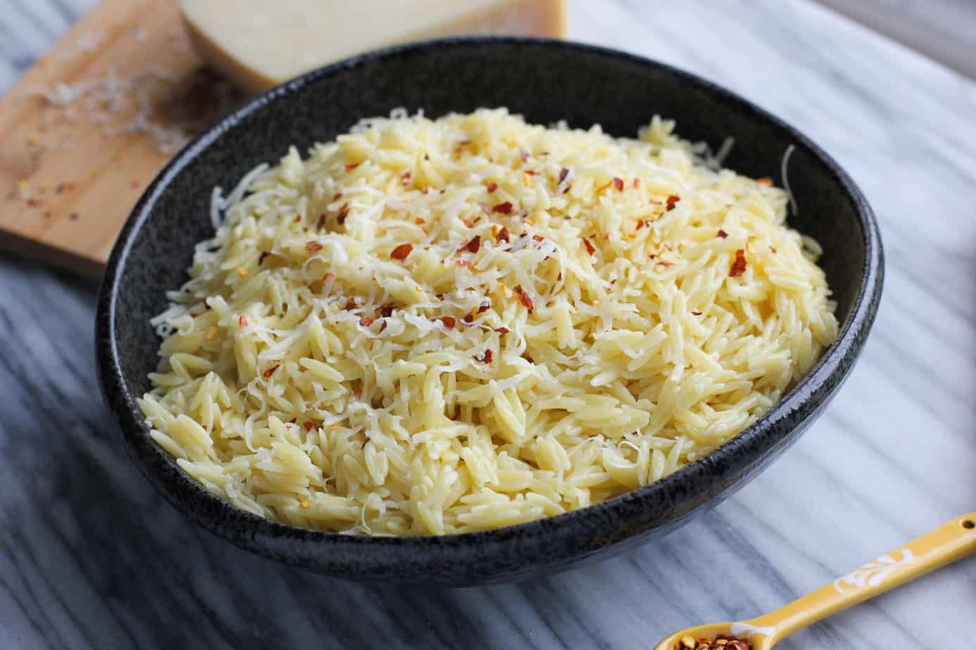 parmesan orzo pasta