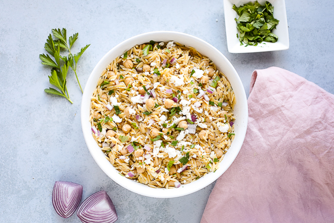 feta orzo pasta salad