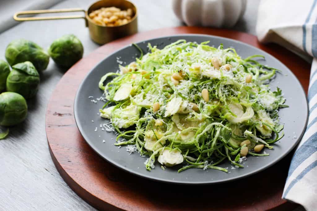 Brussels sprout salad