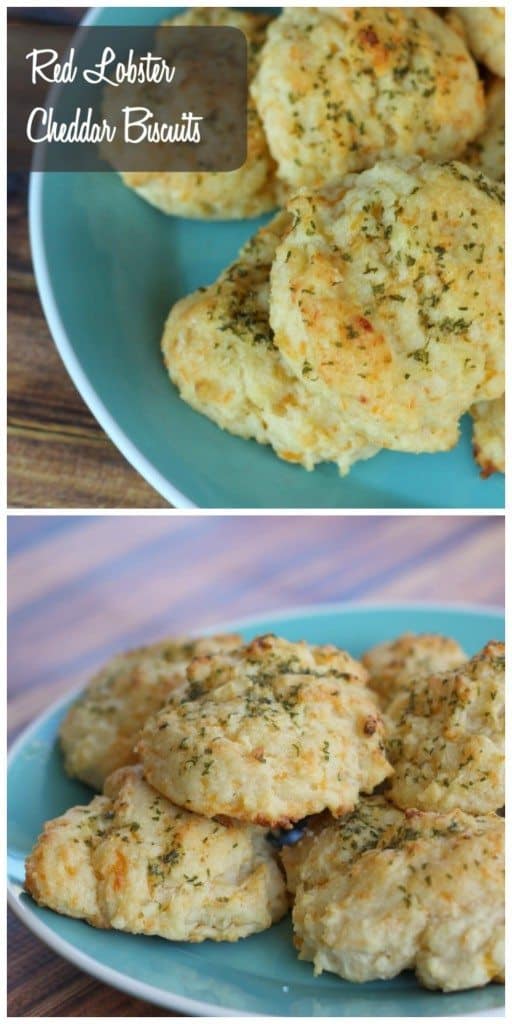 These cheddar biscuits are JUST like the ones from Red Lobster! And they're SO easy to make!