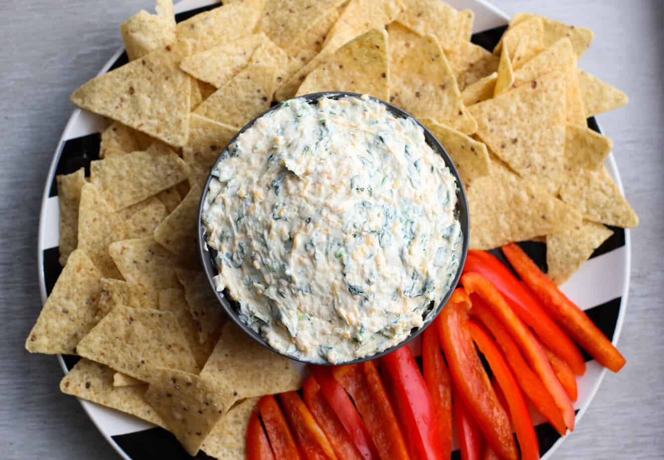 Spinach Dip with Greek Yogurt I Heart Vegetables