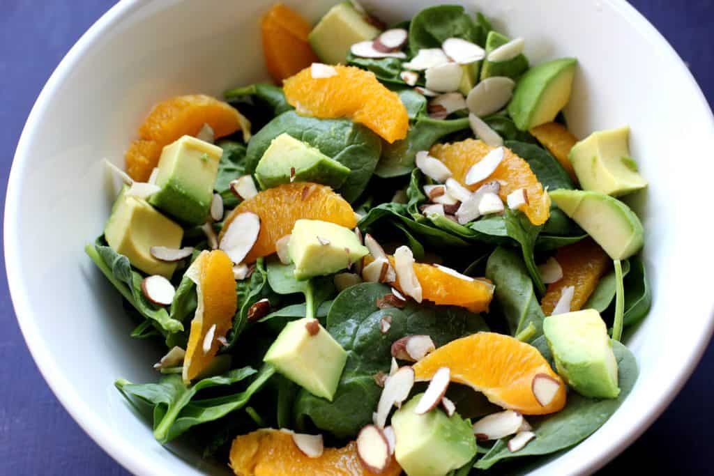 avocado orange salad