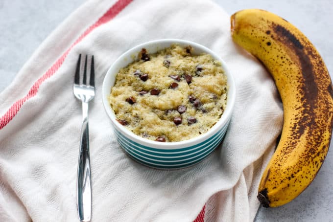 single serving banana bread