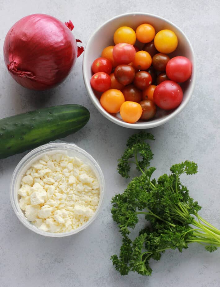 greek salad ingredients