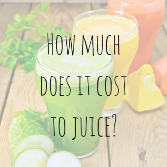 How Much Does it Cost to Juice?