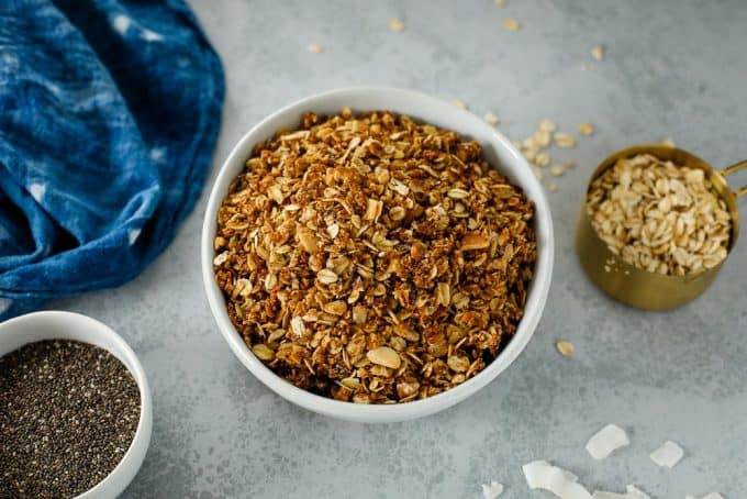 Chia Almond Granola (