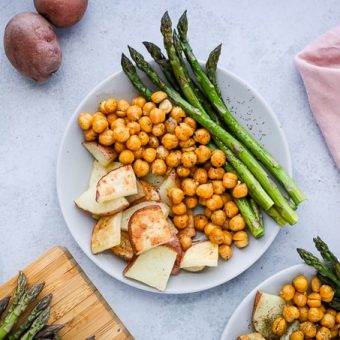Sheet Pan Chickpeas and Vegetables