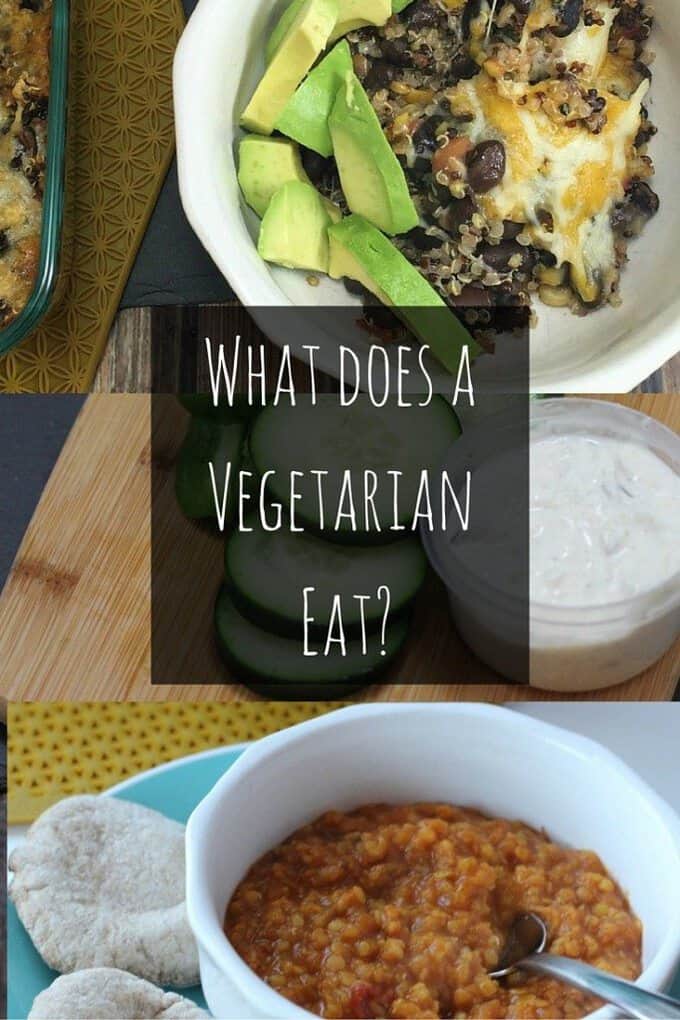 Have you ever wondered, what does a vegetarian eat? Here is a whole day of healthy, vegetarian meals! 