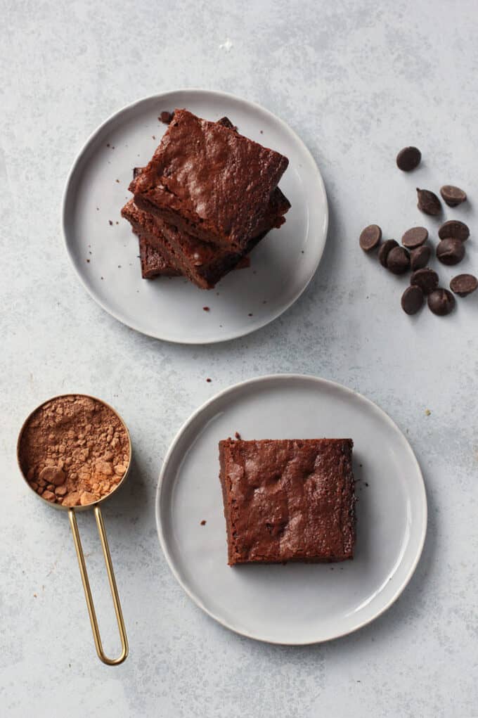 Almond Flour Brownies - Olives + Thyme