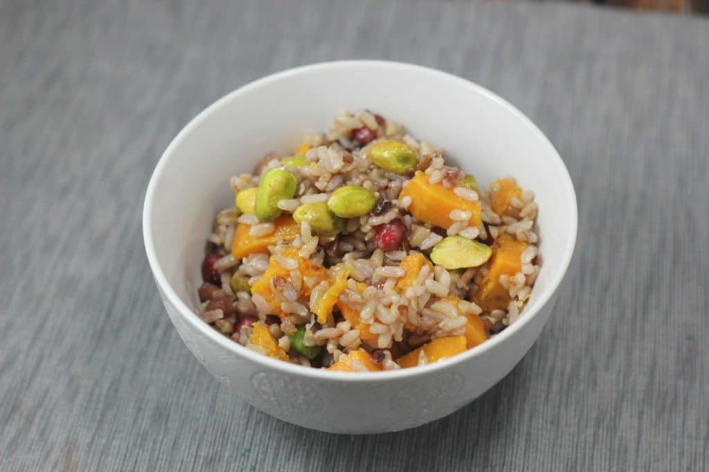 butternut squash and rice