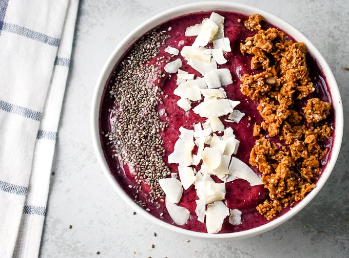 Nothing like a super food to give your smoothie bowl a boost