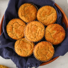 Banana Bread Protein Muffins