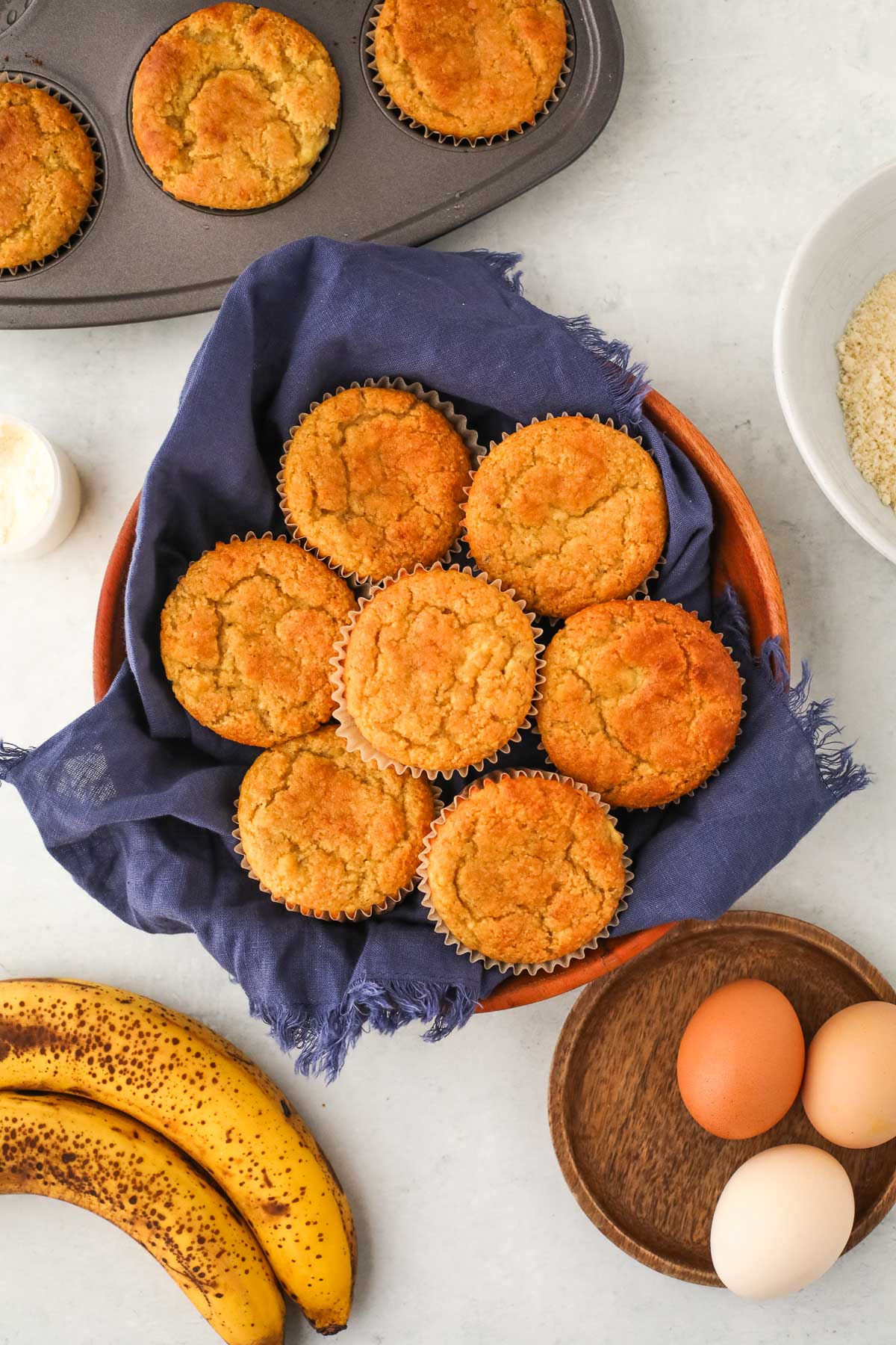 Banana Bread Protein Muffins