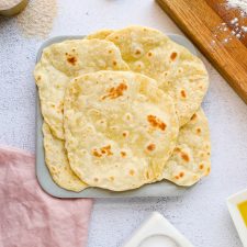 whole wheat flatbread