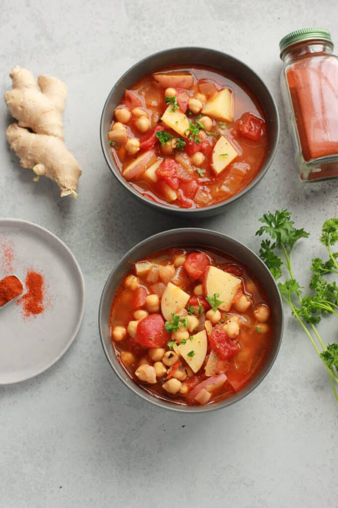 moroccan chickpea soup