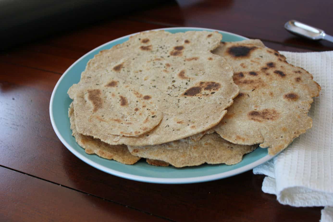 Whole Wheat Flatbread Recipe No Yeast Required