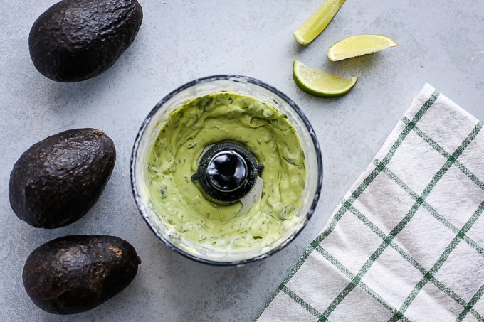 Avocado Yogurt Dressing 