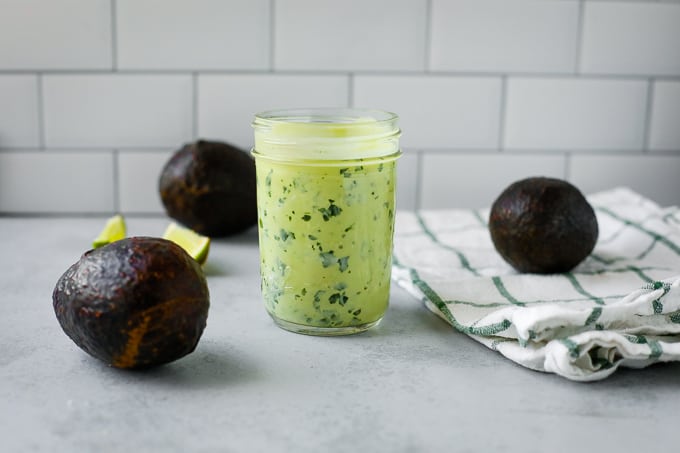 Avocado Yogurt Dressing