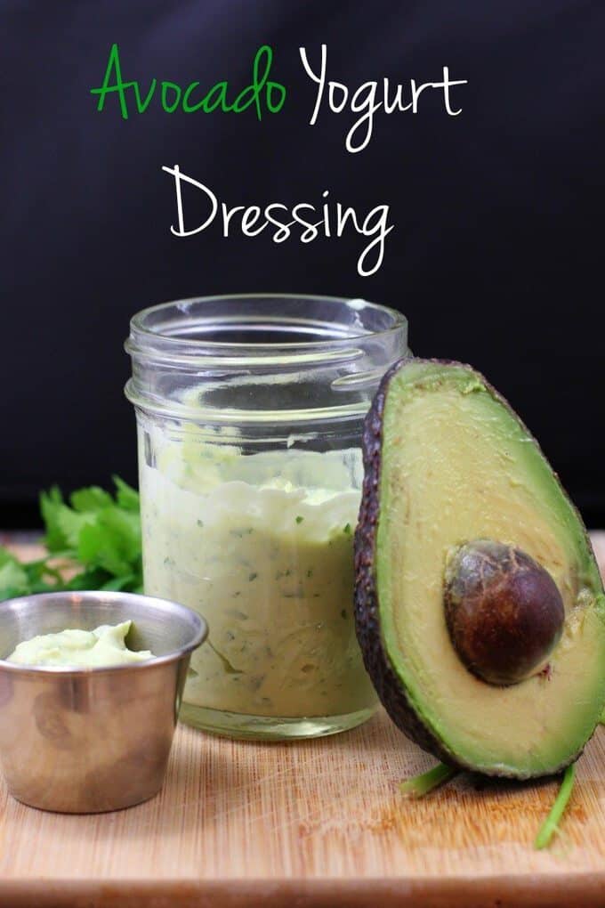 Avocado Yogurt Dressing I Heart Vegetables