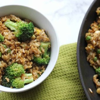 Easy Broccoli Fried Rice