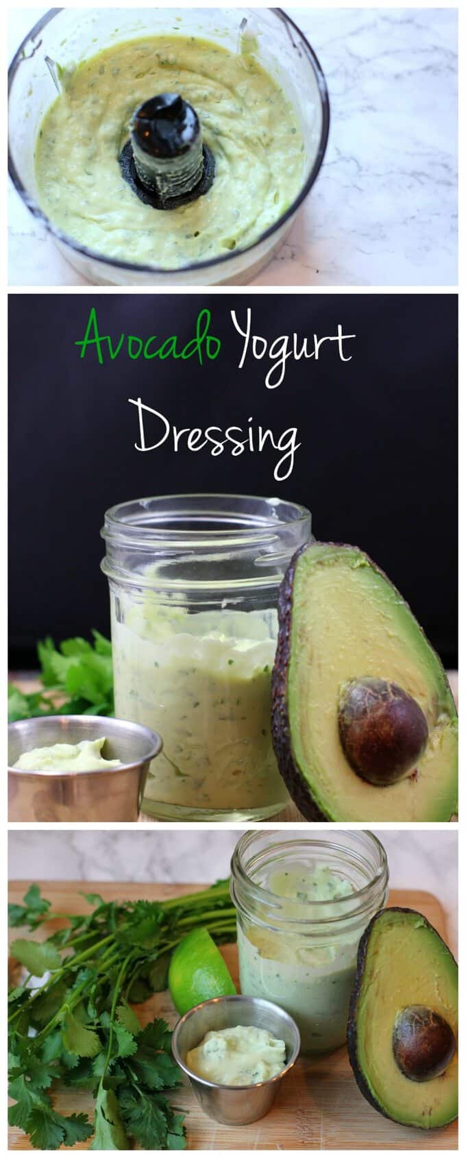 Avocado Yogurt Dressing I Heart Vegetables