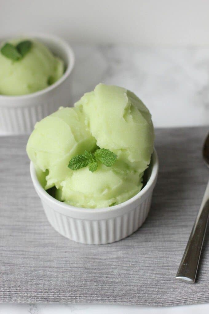 Honeydew Sorbet I Heart Vegetables