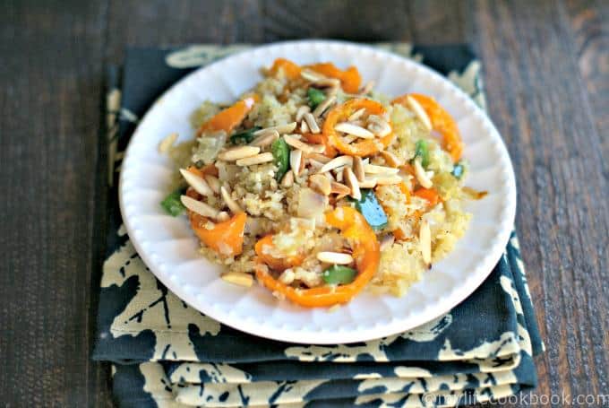 cauliflower rice stir fry