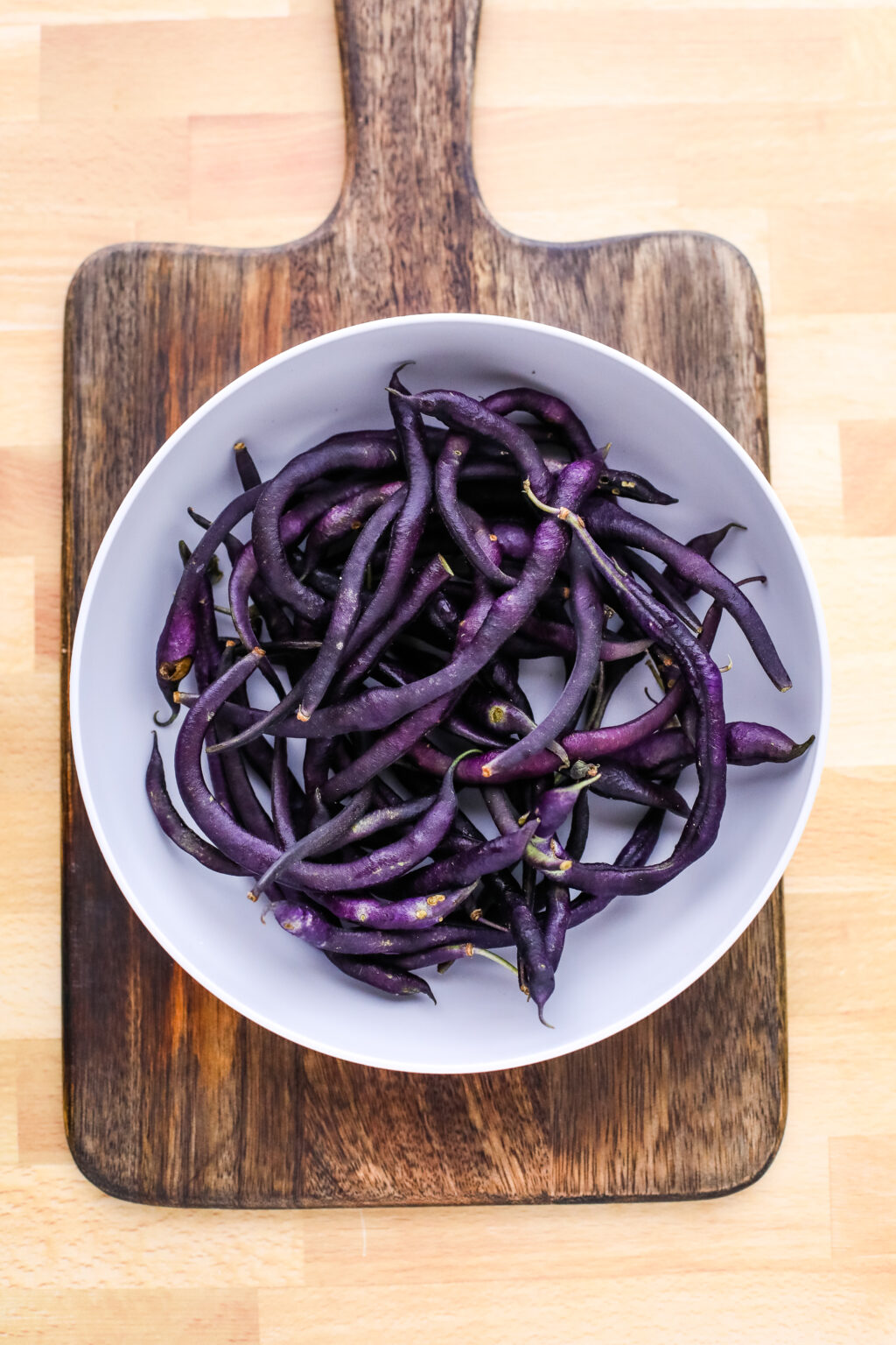 Quick and Easy Purple Green Beans Recipe I Heart Vegetables