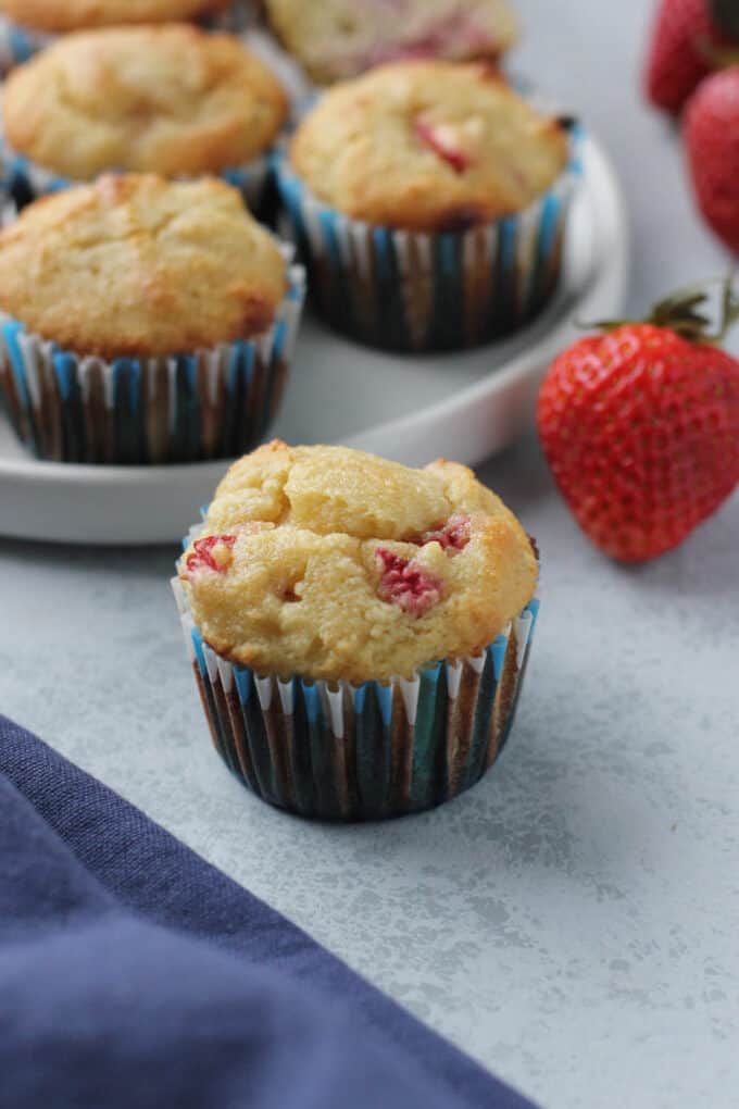 mini Strawberry muffins