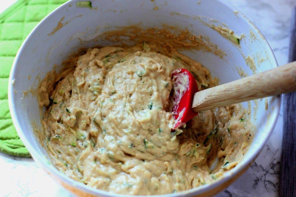 zucchini bread batter