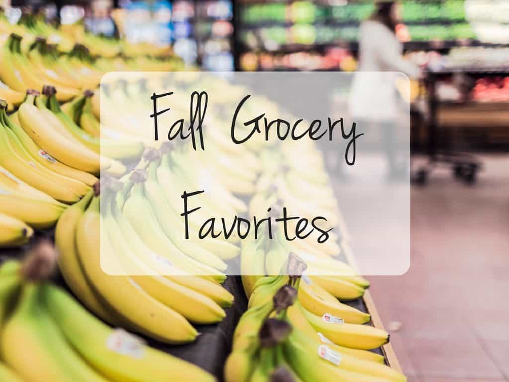 Fall Grocery Favorites I Heart Vegetables