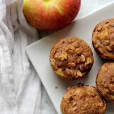 skinny apple cinnamon muffins