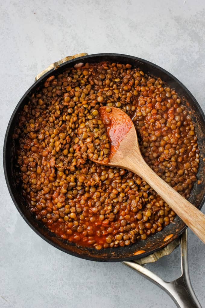 Spicy lentil shop