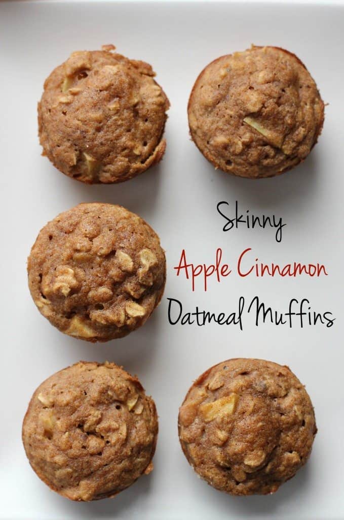 skinny apple cinnamon muffins